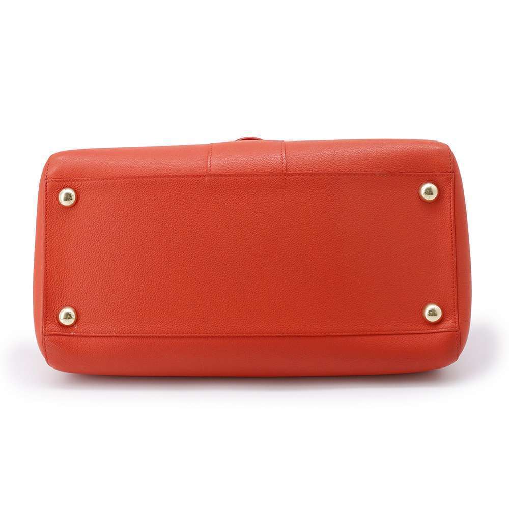 Delvaux Brillon GM 2way Shoulder Bag Red - Picture 3 of 16